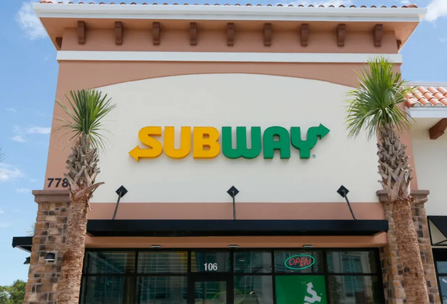 Subway franchise storefront in Park City, Utah