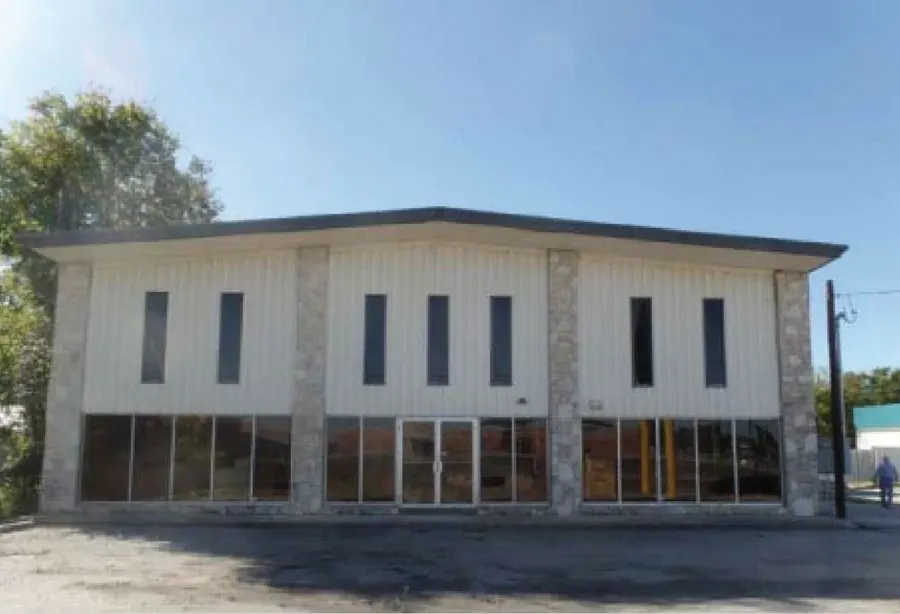 Two-story warehouse office building in San Antonio, Texas